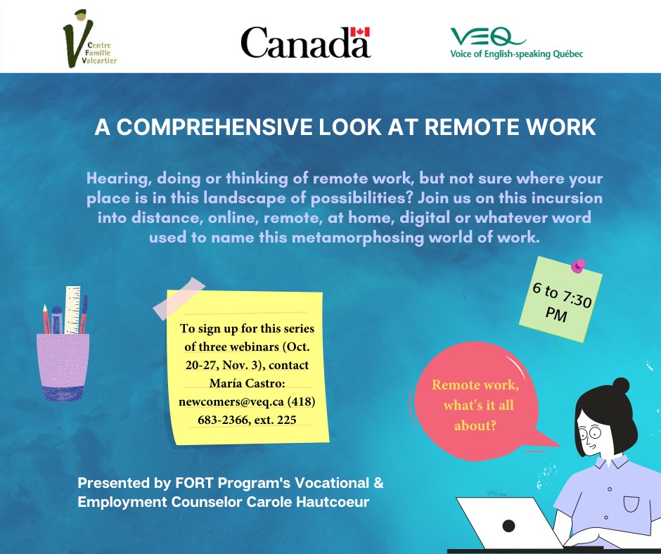 Remote work webinar @ Via Zoom