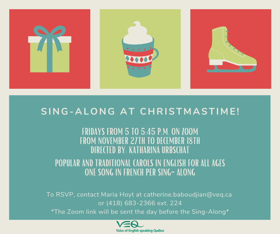 Sing-Along at Christmastime! @ Zoom