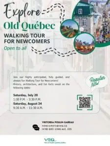 Old Québec Walking Tour, open to ALL @ City Hall main entrance