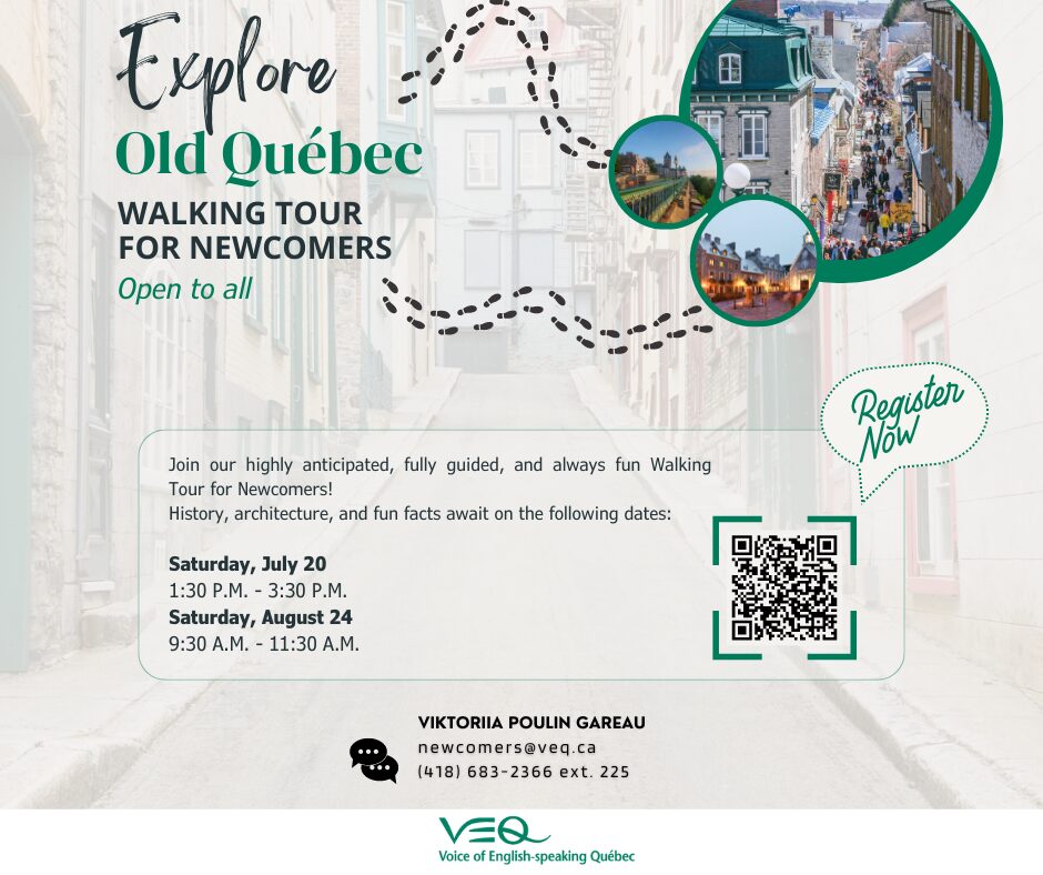 Old Québec Walking Tour, open to ALL @ City Hall main entrance
