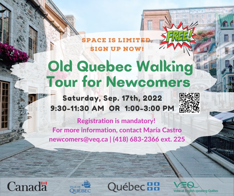 Old Québec Walking Tour for Newcomers @ Old Québec