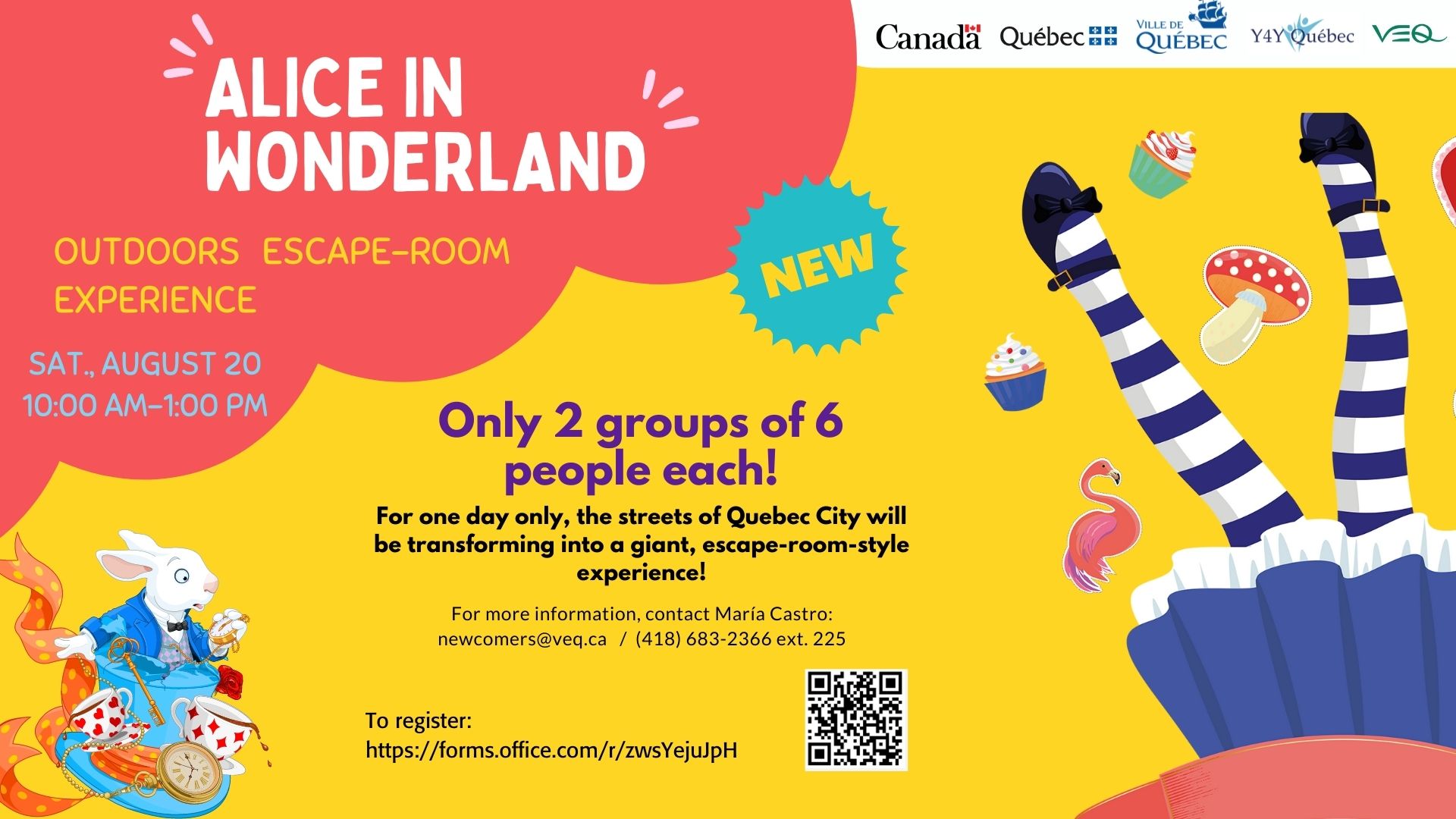 Alice in Wonderland Rally @ Old Québec