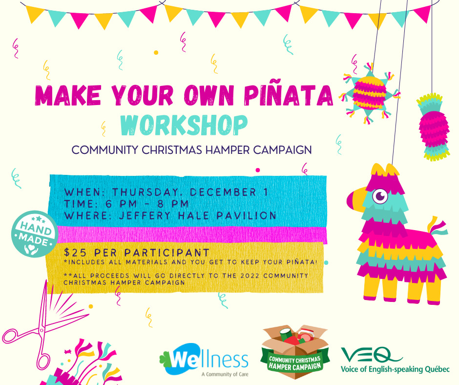 Piñata Workshop - Community Christmas Hamper Campaign @ Jeffery Hale Pavilion