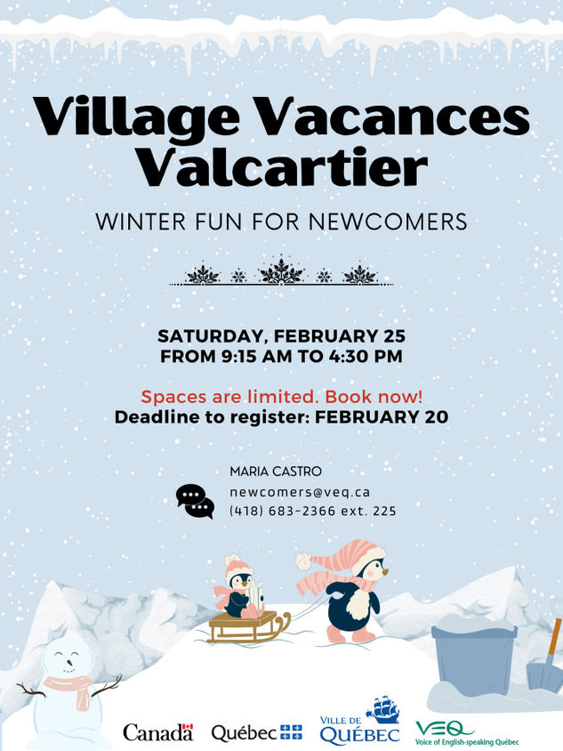 Newcomers Outing to Village Vacances Valcartier @ Village Vacances Valcartier