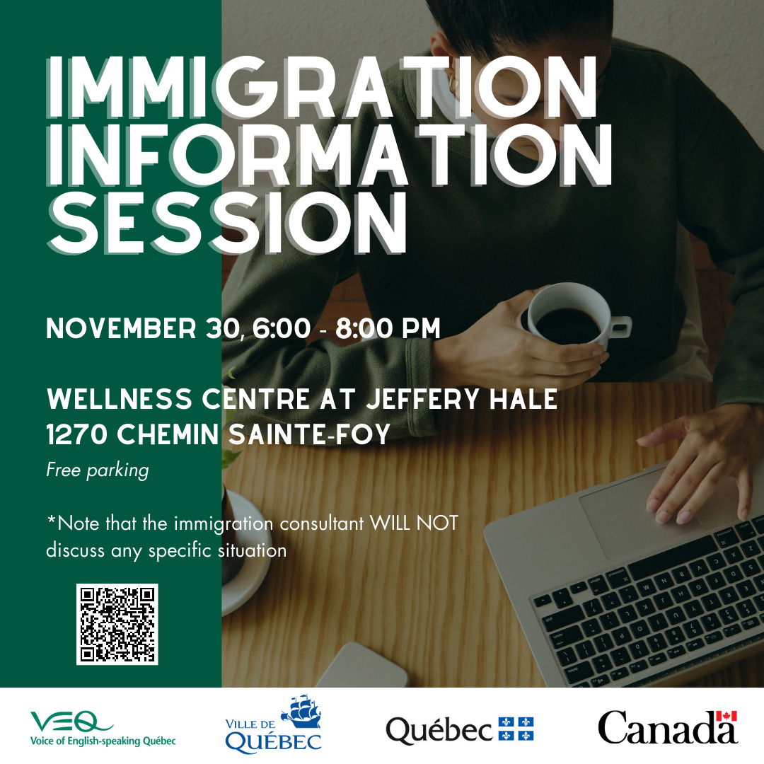 POSTPONED Immigration Information Session @ Multipurpose Room, Jeffery Hale Pavilion