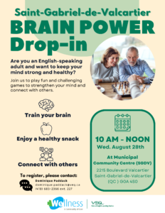 "Brain Power board games - Drop-In” (Shannon) @ VEQ Community Space (Shannon)